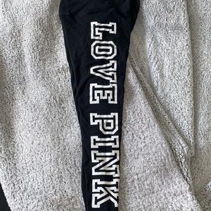 VS PINK ankle leggings